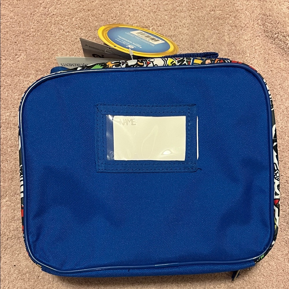 Blue Lunch Bag - Picture 3 of 4